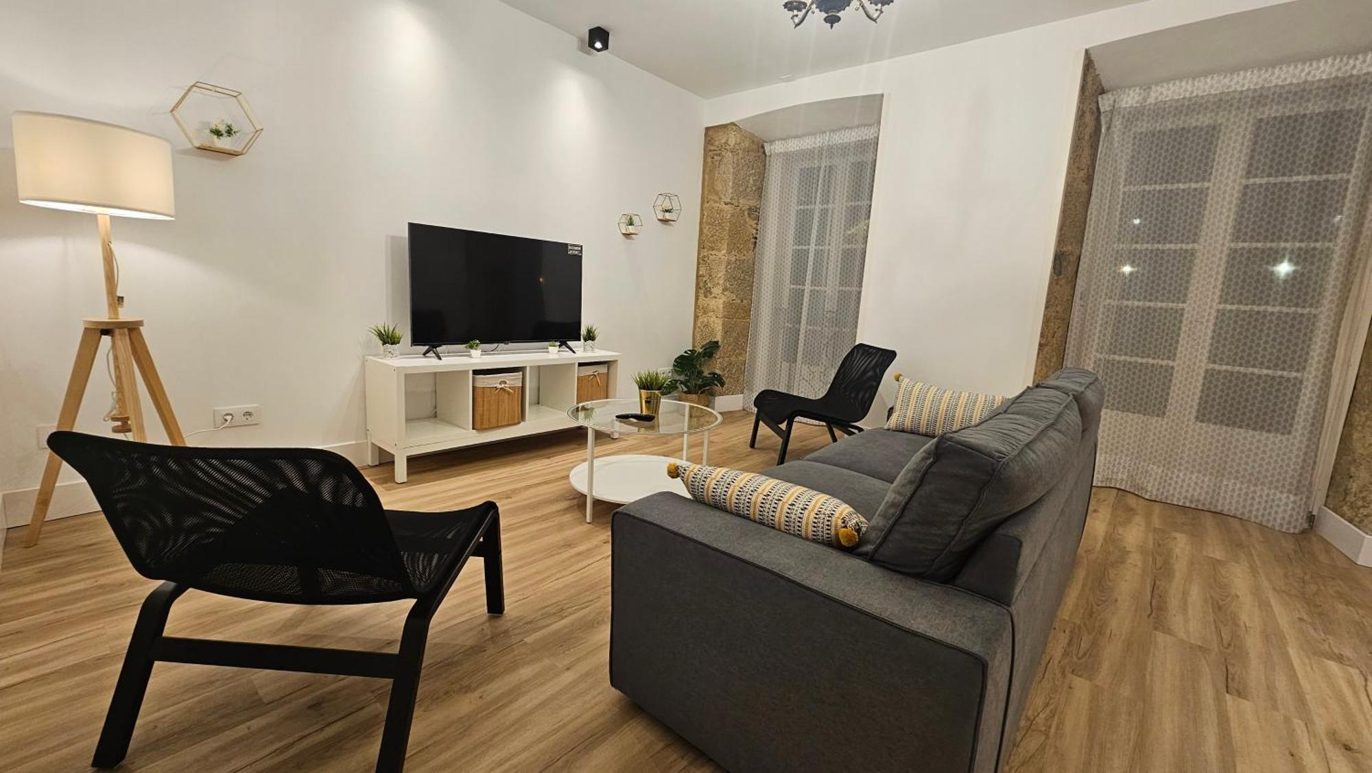 Apartamentos En El Centro - Plaza De Amboage - Wifi Ferrol Eksteriør bilde